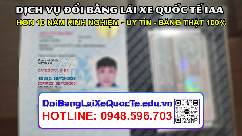 Gui bang lai xe quoc te IAA cho khach ngay 04102023 2