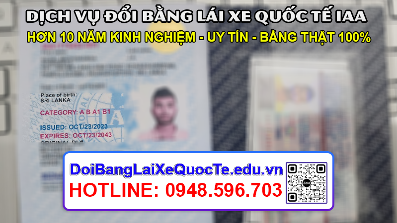 Gui bang lai xe quoc te IAA cho khach ngay 27102023 2