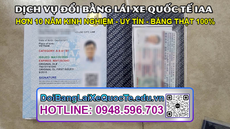 Trang Chủ mới doi bang lai xe quoc te iaa 1