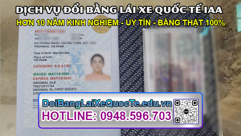 Trang Chủ mới doi bang lai xe quoc te iaa 15