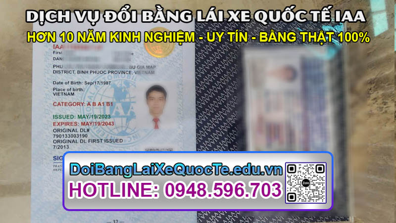 Trang Chủ mới doi bang lai xe quoc te iaa 17