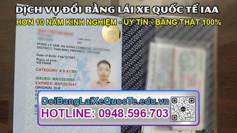 Trang Chủ mới doi bang lai xe quoc te iaa 20