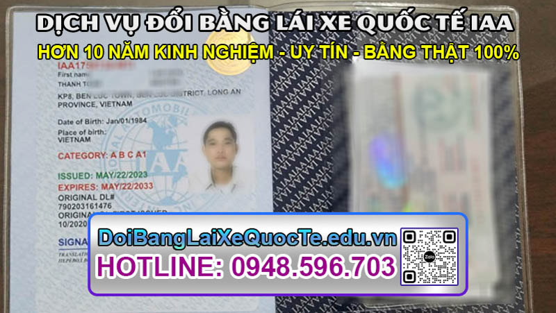 Trang Chủ mới doi bang lai xe quoc te iaa 23