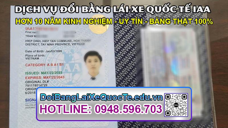 Trang Chủ mới doi bang lai xe quoc te iaa 24