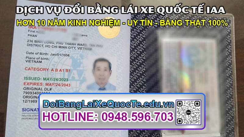 Trang Chủ mới doi bang lai xe quoc te iaa 25