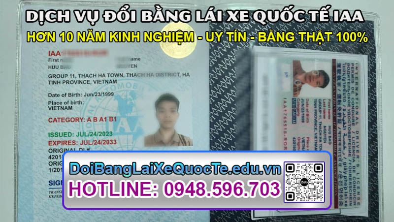 Trang Chủ mới doi bang lai xe quoc te iaa 6