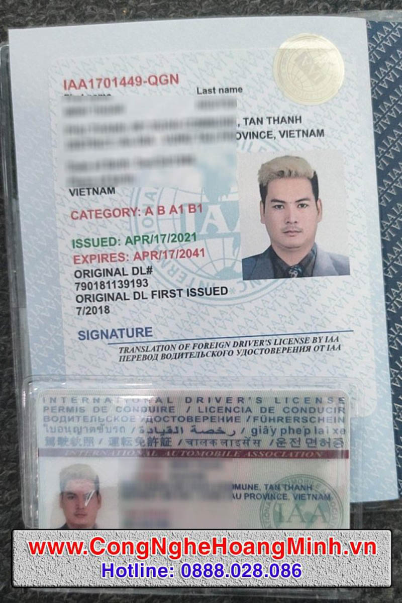 Trang Chủ mới doi bang lai xe quoc te iaa uy tin 30