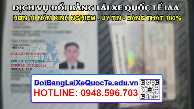 Bang lai xe Quoc Te IAA cho khach ngay 27102023 2