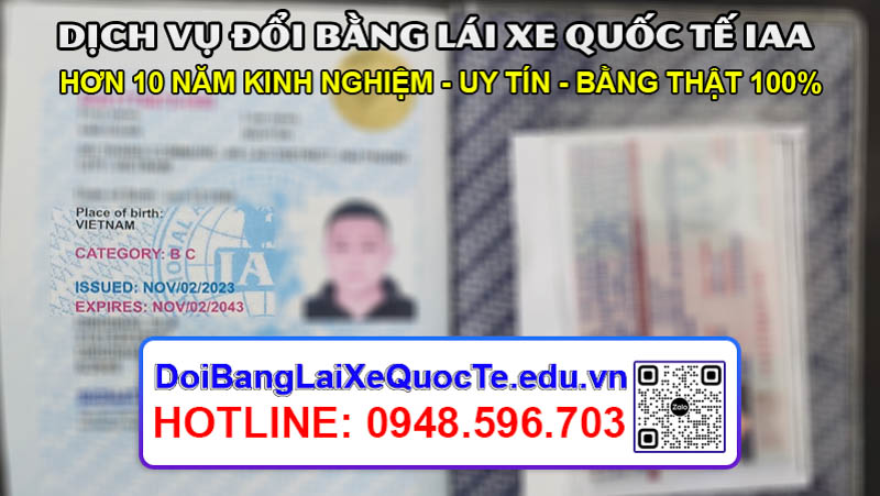 Trang Chủ mới Gui bang lai xe Quoc te IAA cho khach ngay 08112023 4