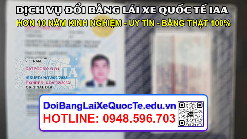 Trang Chủ mới Gui bang lai xe Quoc te IAA cho khach ngay 08112023 5