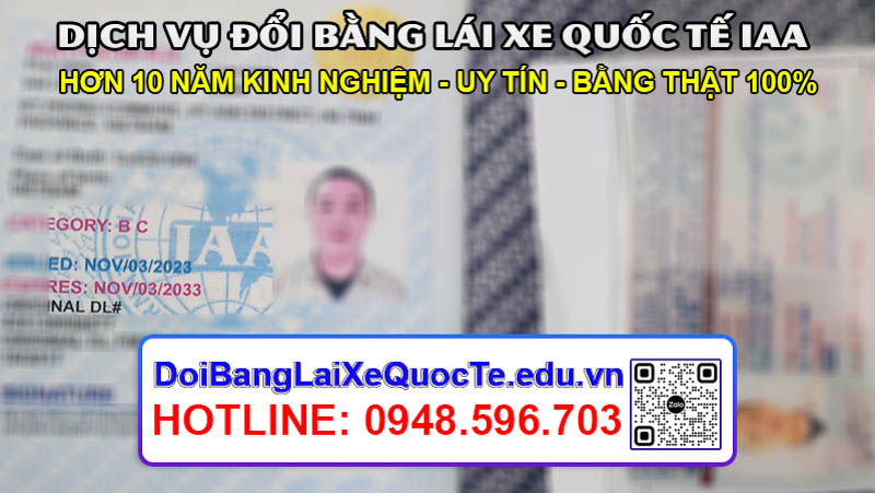 Trang Chủ mới Gui bang lai xe Quoc te IAA cho khach ngay 08112023 7