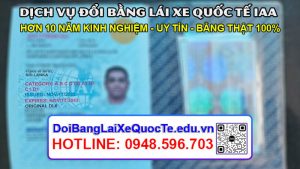 Gui bang lai xe quoc te IAA cho khach ngay 23112023 2
