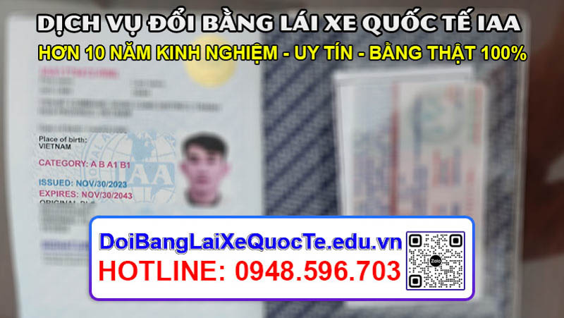 Gui bang lai xe quoc te IAA cho khach ngay 08122023 2