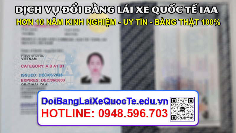 Gui bang lai xe quoc te IAA cho khach ngay 13122023 2