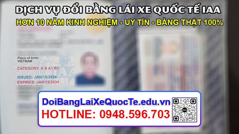 Dich vu doi bang lai xe quoc te IAA gia re co bang nhanh chong ngay 24012024 3