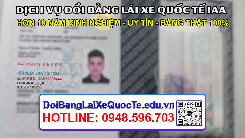 Doi bang lai xe quoc te IAA chuyen nghiep ngay 20012024 3