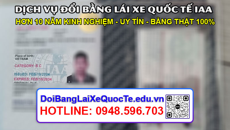 Dich vu doi bang lai xe quoc te IAA sieu nhanh Bang ve ngay 23022024 3