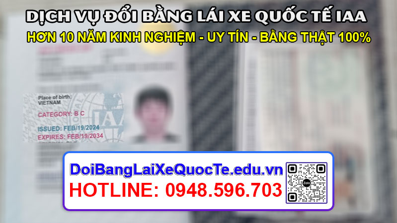 Dich vu doi bang lai xe quoc te IAA sieu nhanh Bang ve ngay 23022024 4