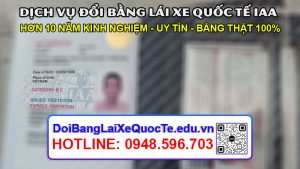 Dich vu doi bang lai xe quoc te IAA sieu nhanh Bang ve ngay 23022024 7