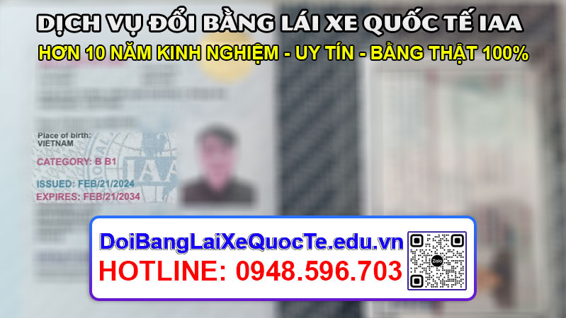 Dich vu doi bang lai xe quoc te IAA sieu nhanh Bang ve ngay 26022024 1