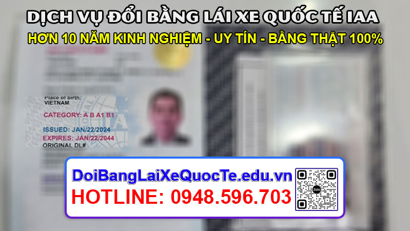 Dich vu doi bang lai xe quoc te IAA tai Go Vap Bang ve ngay 01022024 2