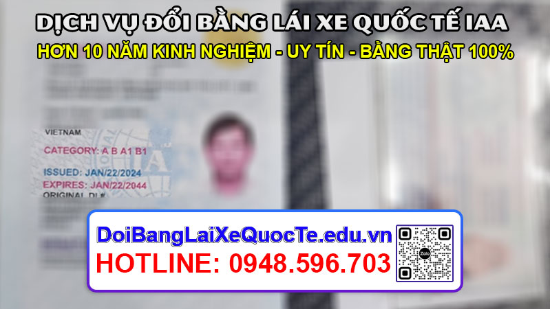 Dich vu doi bang lai xe quoc te IAA tai Go Vap Bang ve ngay 01022024 3