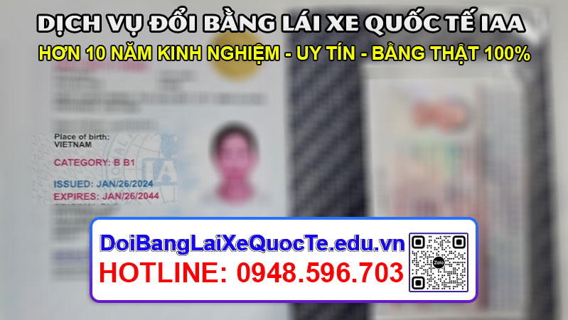 Dich vu doi bang lai xe quoc te IAA tai Go Vap – Bang ve ngay 02022024 1