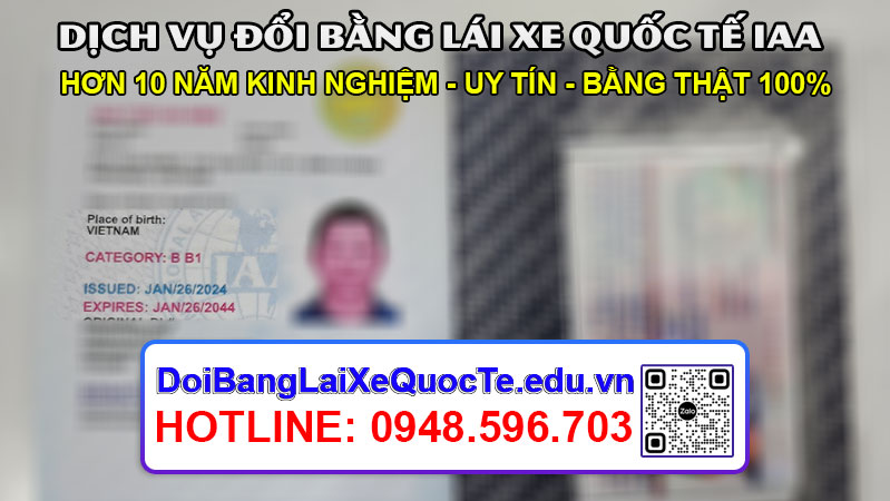 Dich vu doi bang lai xe quoc te IAA tai Go Vap – Bang ve ngay 02022024 3