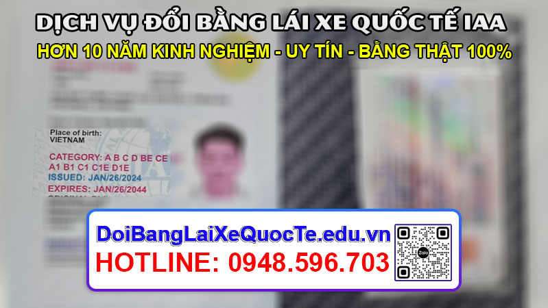 Dich vu doi bang lai xe quoc te IAA tai Go Vap – Bang ve ngay 02022024 4