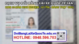 Dich vu doi bang lai xe quoc te IAA sieu nhanh Bang ve ngay 06032024 11