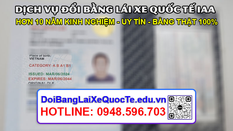 Dich vu doi bang lai xe quoc te IAA sieu nhanh Bang ve ngay 13032024 6