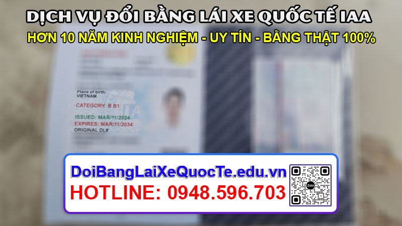Dich vu doi bang lai xe quoc te IAA sieu nhanh Bang ve ngay 18032024 3