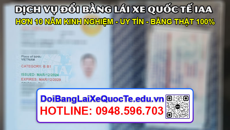 Dich vu doi bang lai xe quoc te IAA sieu nhanh Bang ve ngay 21032024 1