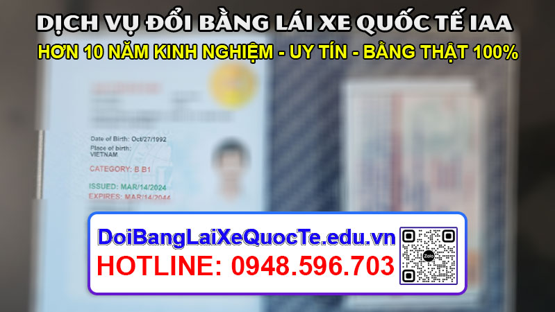Dich vu doi bang lai xe quoc te IAA sieu nhanh Bang ve ngay 22032024 6