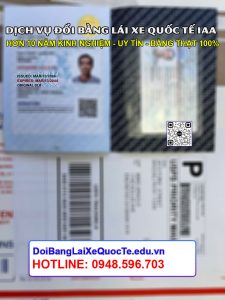 Doi bang lai xe quoc te IAA khach nhan bang Mien Phi tai My ngay 15032024