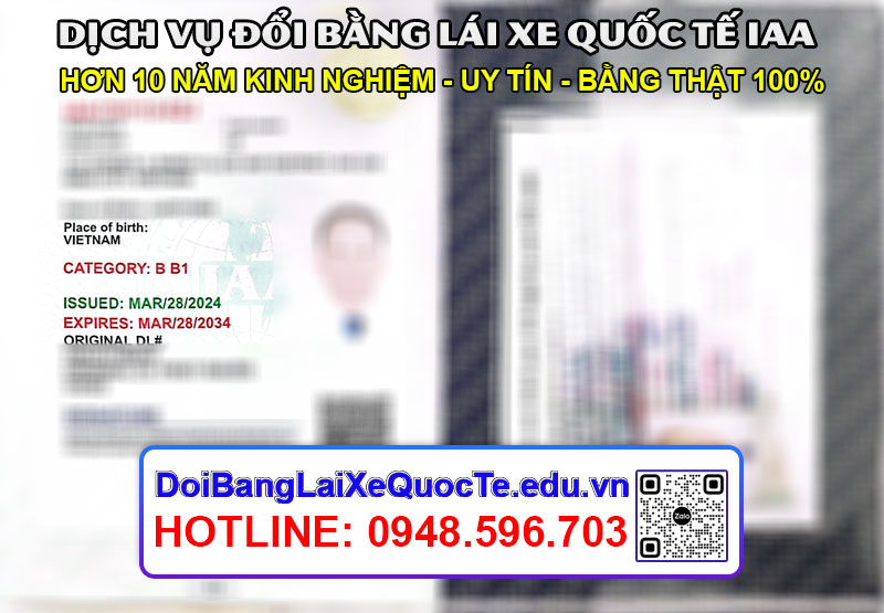 Dich vu doi bang lai xe quoc te IAA Cong ty Hoang Minh 11042024 2