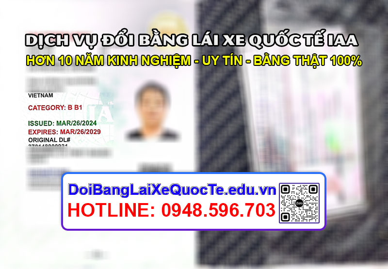 Dich vu doi bang lai xe quoc te IAA sieu nhanh Bang ve ngay 02042024 1