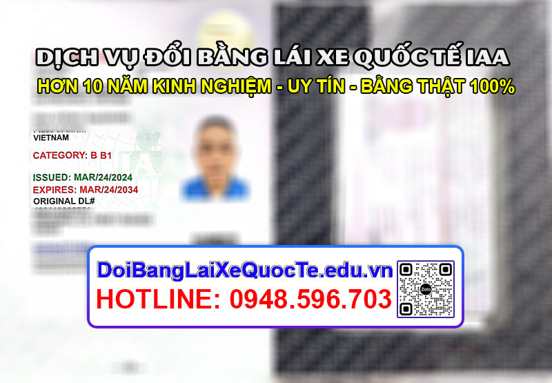 Dich vu doi bang lai xe quoc te IAA sieu nhanh Bang ve ngay 02042024 6