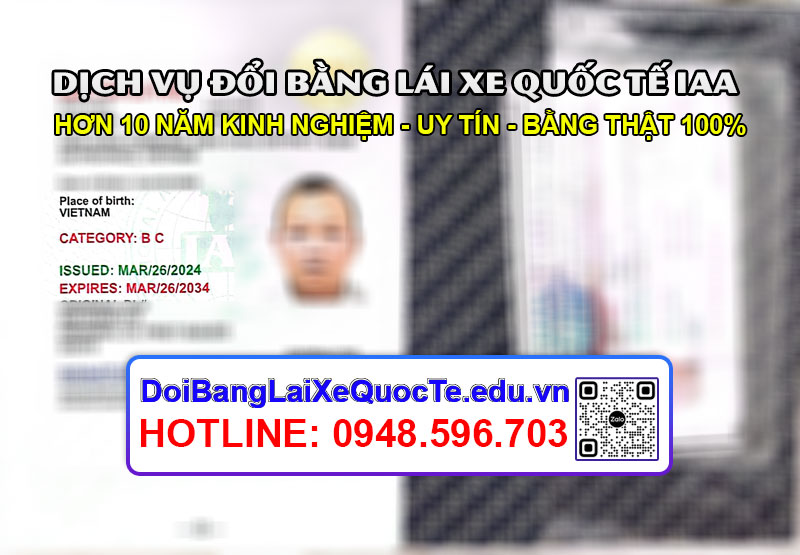 Dich vu doi bang lai xe quoc te IAA sieu nhanh Bang ve ngay 02042024 8