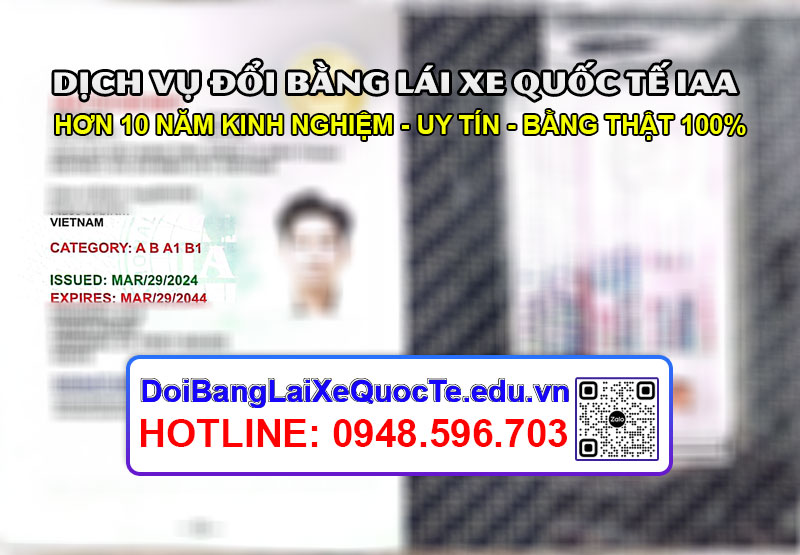 Dich vu doi bang lai xe quoc te IAA sieu nhanh Bang ve ngay 04042024 3