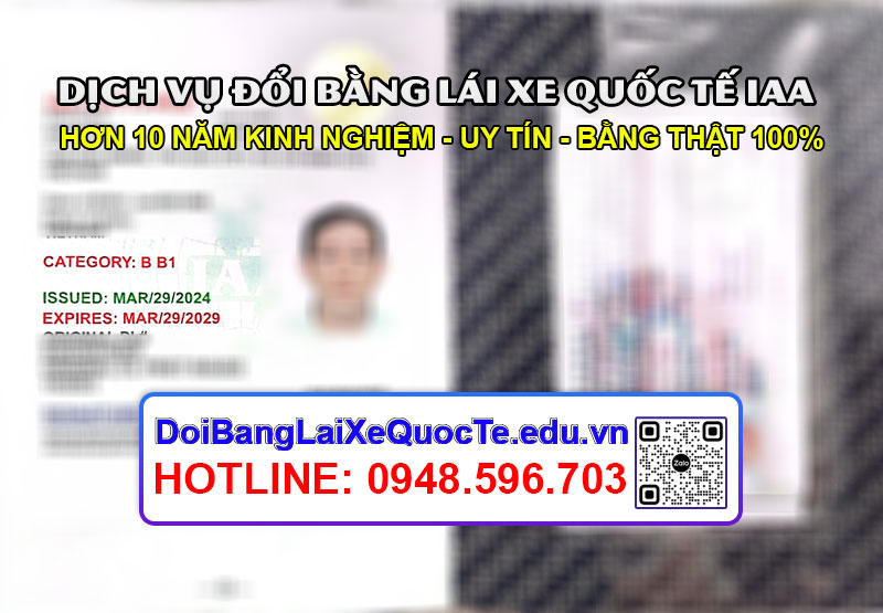 Dich vu doi bang lai xe quoc te IAA sieu nhanh Bang ve ngay 04042024 5