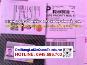 Doi bang lai xe quoc te IAA khach nhan bang Mien Phi tai My ngay 19042024