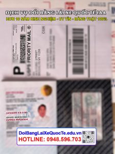 Doi bang lai xe quoc te IAA khach nhan bang Mien Phi tai My ngay 29032024