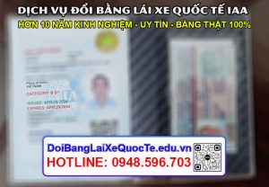 Dich vu doi bang lai xe quoc te IAA Cong Nghe Hoang Minh 06052024