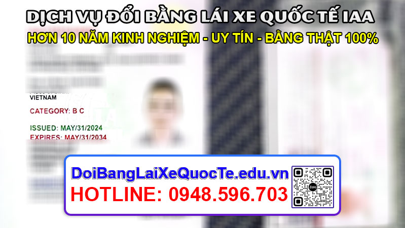 Dich vu doi bang lai xe quoc te IAA Cong Nghe Hoang Minh 06062024 2