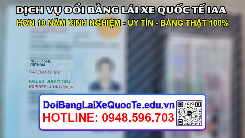 Dich vu doi bang lai xe quoc te IAA Cong Nghe Hoang Minh 22062024 2