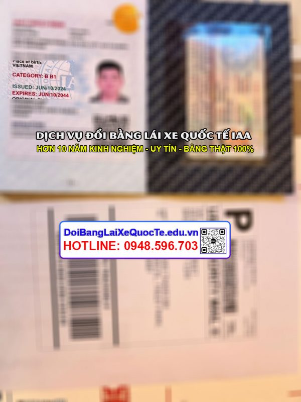 Doi bang lai xe quoc te IAA khach nhan bang Mien Phi tai My ngay 19062024
