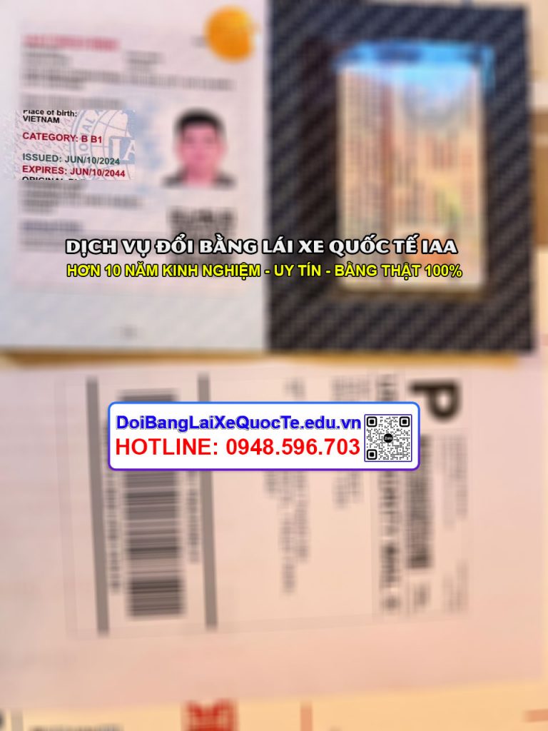 Doi bang lai xe quoc te IAA khach nhan bang Mien Phi tai My ngay 19062024