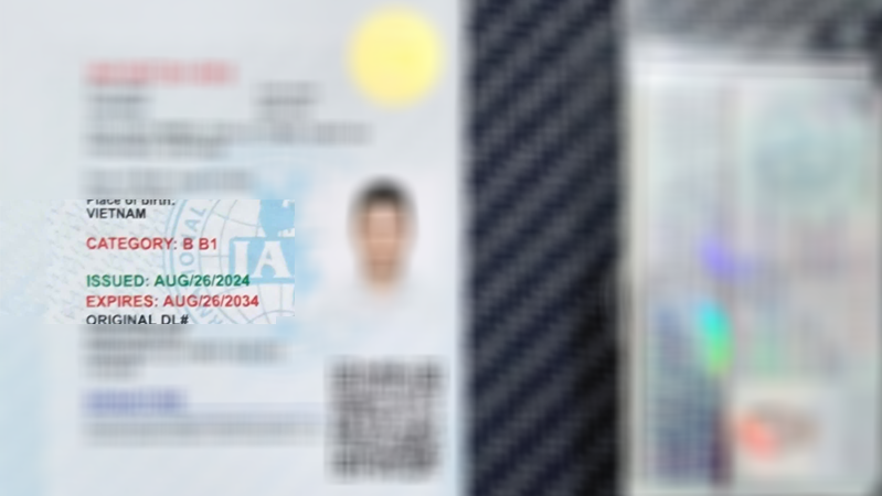 Thong bao bang lai xe quoc te IAA ngay 04092024 da co Dich vu doi bang lai xe quoc te IAA 1