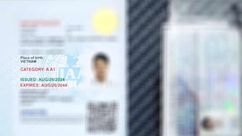 Thong bao bang lai xe quoc te IAA ngay 04092024 da co Dich vu doi bang lai xe quoc te IAA 5